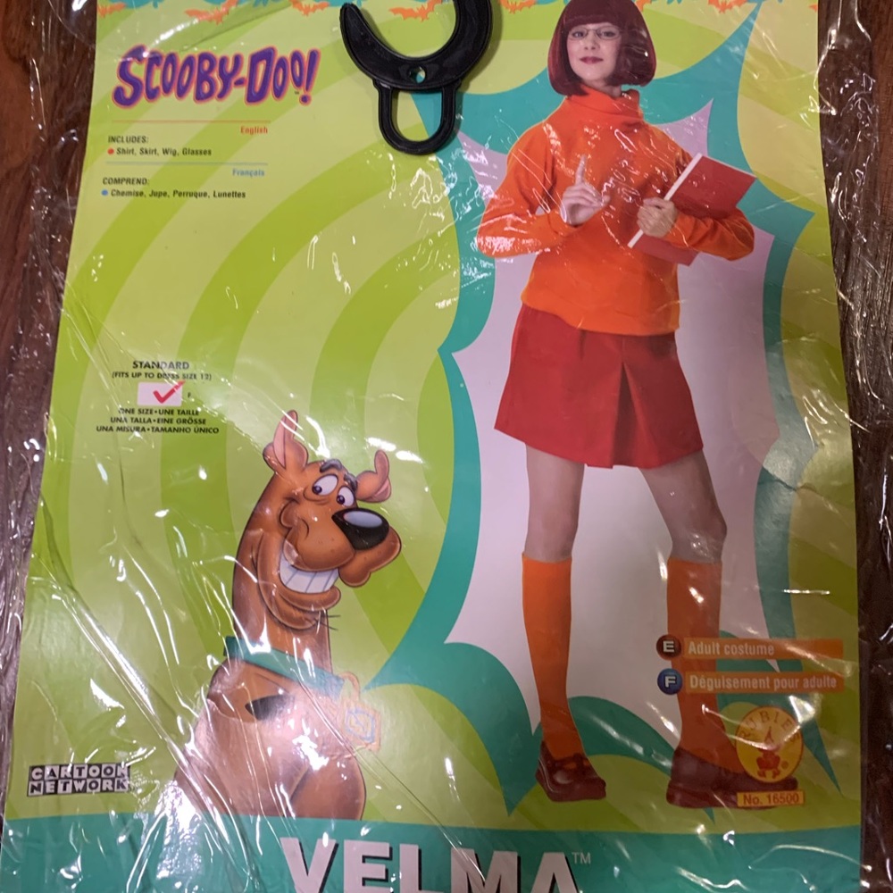 Women’s Halloween costume Velma from Scooby Doo standard size